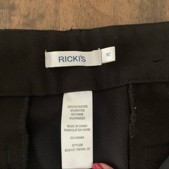 Ricki’s Black Dress Pants - Picture 4 of 4